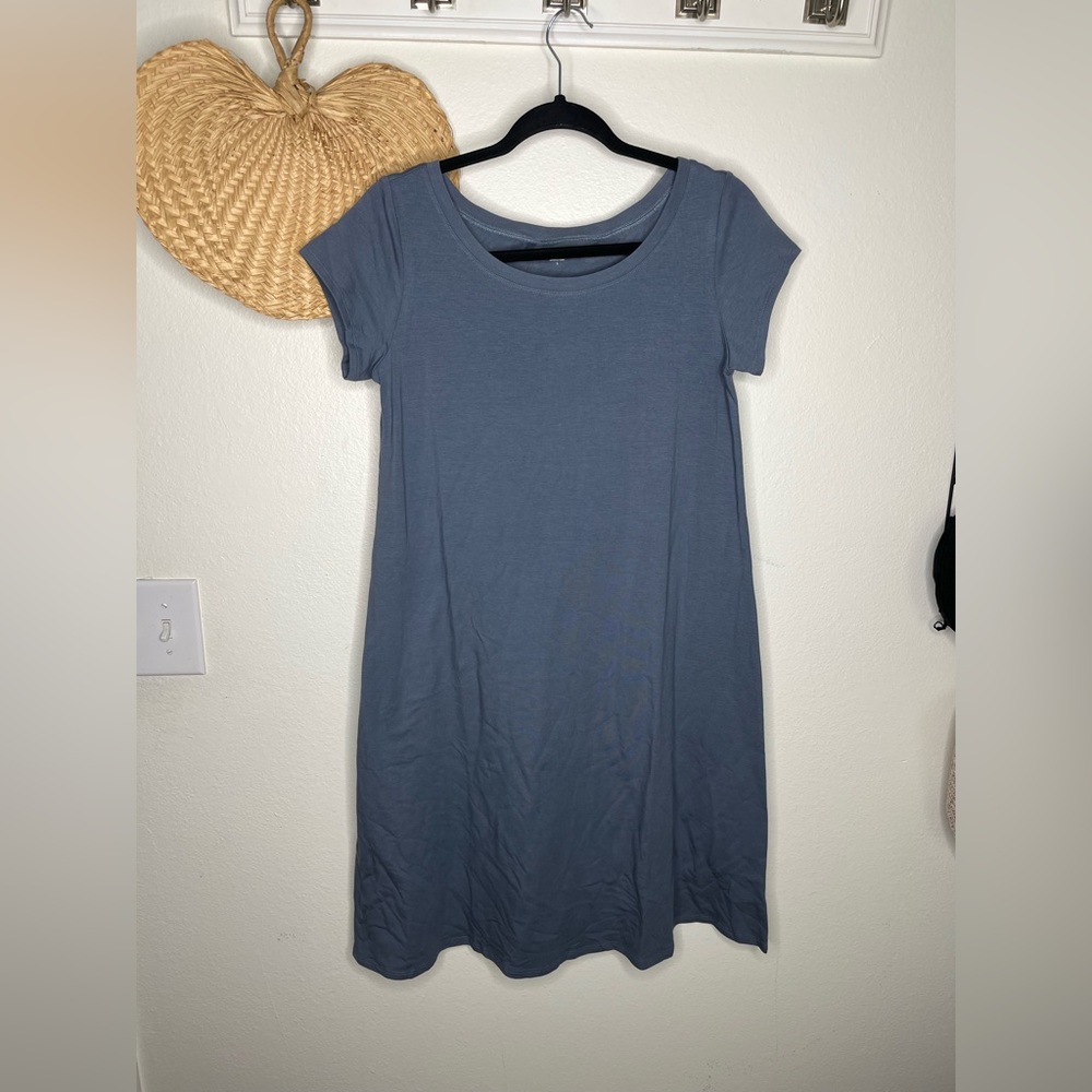 Eileen Fisher cotton tshirt dress